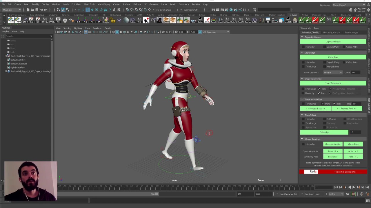 how to create a dynamic pose (Maya tutorial) - YouTube